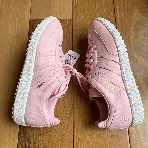 adidas Samba Spikeless Golf Sneaker Special Edition Clear Pink 2022 Men’s Sz 9.5 main image 4